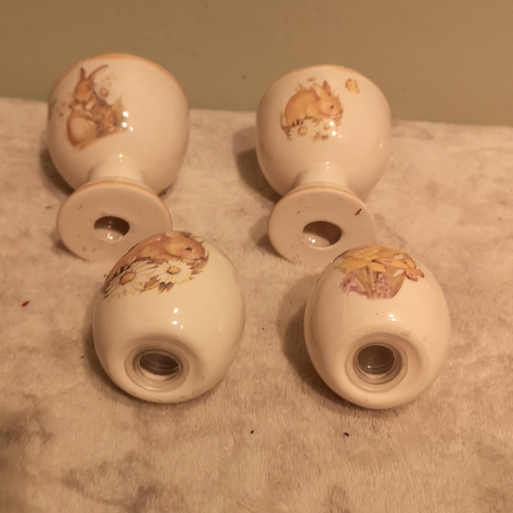 Vintage cracker barrel egg cup set - Picture 3 of 4